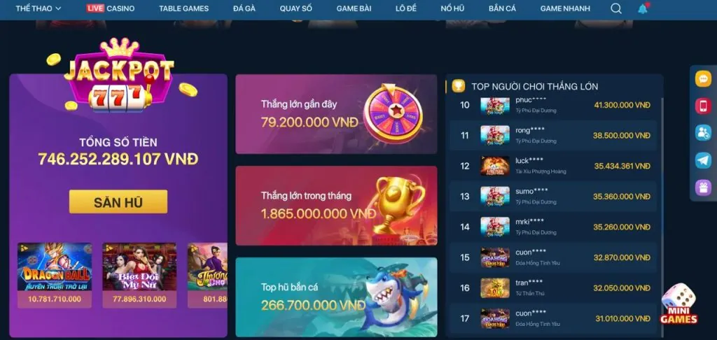 Giao diện người dùng thân thiện của bigbet88 nhà cái